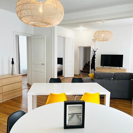 Chic Appartement Type 4 / Parking Prive Reims Bagian luar foto